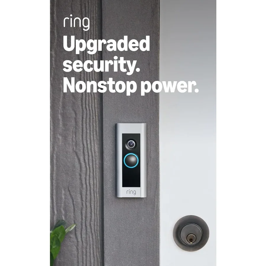 Like-New Ring Wired Doorbell Plus - Upgraded Security Features and Sleek Design with Existing Doorbell Wiring Required
Like-New Ring Wired Doorbell Plus - Upgraded Security Features and Sleek Design with Existing Doorbell Wiring Required