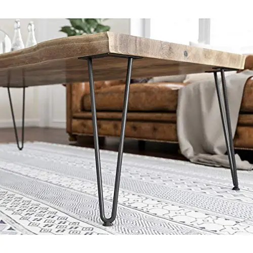 16 Inch Black Hairpin Legs For Coffee Table Desk Nightstand DIY Furniture With Rubber Floor Guards Set Of 4
16 Inch Black Hairpin Legs For Coffee Table Desk Nightstand DIY Furniture With Rubber Floor Guards Set Of 4