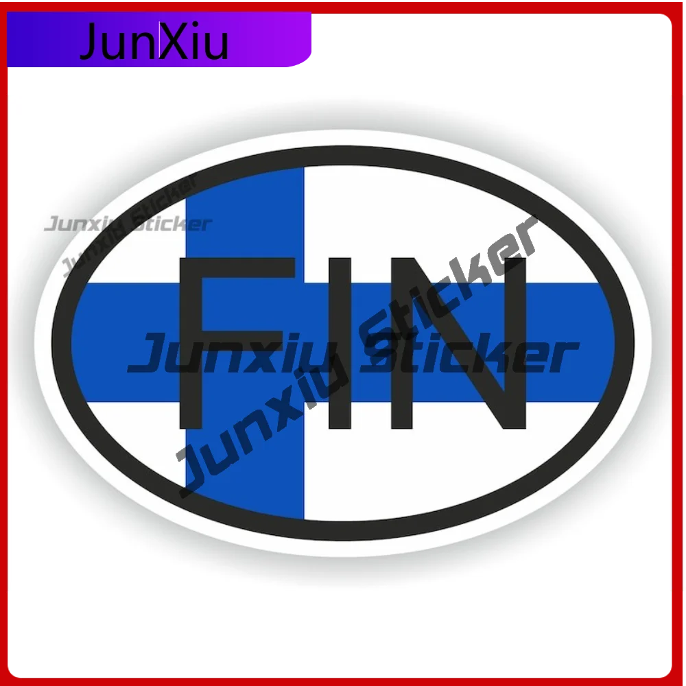 FINLAND Country Code Oval Sticker with High Quality Vehicle Sticker For Boat Helmet Fade Resistant Decoration Auto Accessories
FINLAND Country Code Oval Sticker with High Quality Vehicle Sticker For Boat Helmet Fade Resistant Decoration Auto Accessories