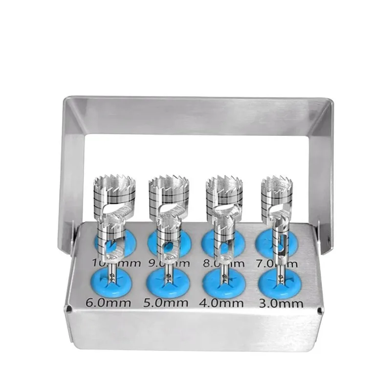 Dental Implant Bone Trephine With Bur Disinfection Holder For Handpiece Surgical Instrument Implant Drill
Dental Implant Bone Trephine With Bur Disinfection Holder For Handpiece Surgical Instrument Implant Drill