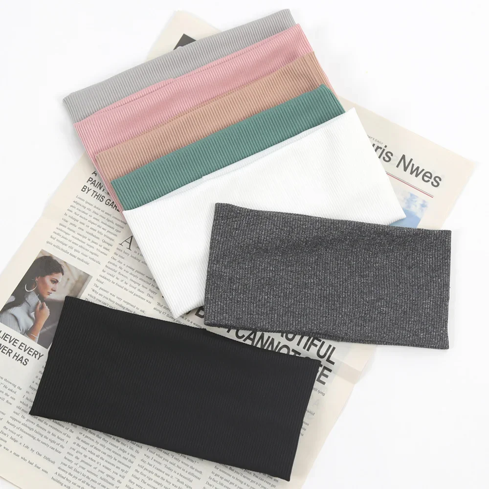 Women Solid Color Headband Yoga Knitting Elastic Hair Bands Turban Makeup Hair Hoop Vintage Fashion Hair Band Accessories
Women Solid Color Headband Yoga Knitting Elastic Hair Bands Turban Makeup Hair Hoop Vintage Fashion Hair Band Accessories
