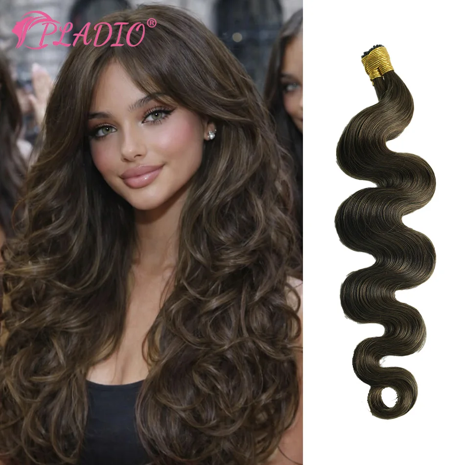 Body wave Brazilian Remy Straight Human Hair I Tip Extensions 12-26 Inch Dark Brown Invisible Pre Bonded Hair Extensions
Body wave Brazilian Remy Straight Human Hair I Tip Extensions 12-26 Inch Dark Brown Invisible Pre Bonded Hair Extensions