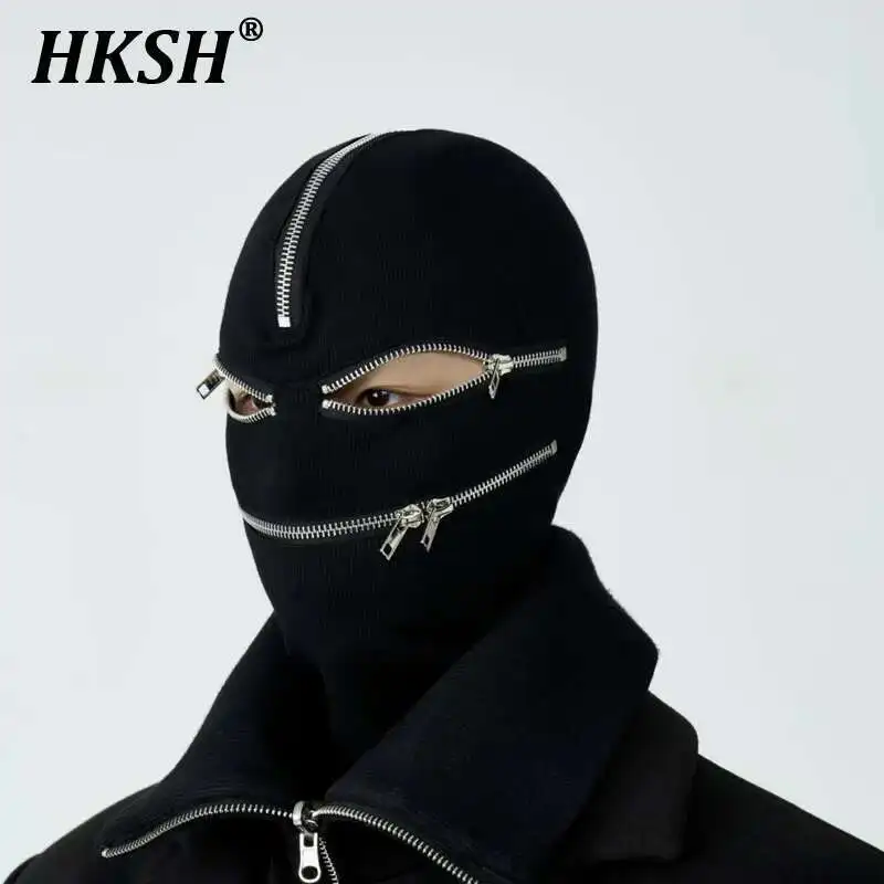 HKSH Весна Осень Темно-Черный Белый Универсальный Мужской Темный Прилив Молния Женская Головная Маска Панк Техническая Одежда Мода Готика HK0300
HKSH Весна Осень Темно-Черный Белый Универсальный Мужской Темный Прилив Молния Женская Головная Маска Панк Техническая Одежда Мода Готика HK0300