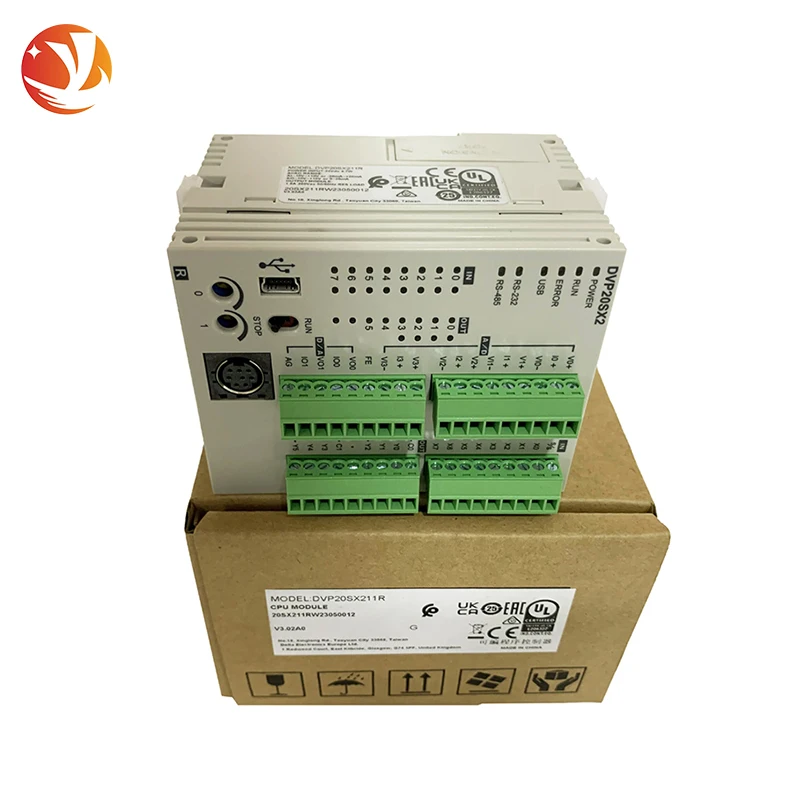 Gold Seller for DVP20SX211R PLC Module PLC Controller Module New Original Warehouse Stock 
Gold Seller for DVP20SX211R PLC Module PLC Controller Module New Original Warehouse Stock