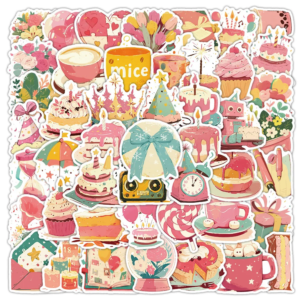10/60PCS Birthday Small Items Birthday Gift Birthday Cake DIY Material Decoration Waterproof Stickers Kids Toy
10/60PCS Birthday Small Items Birthday Gift Birthday Cake DIY Material Decoration Waterproof Stickers Kids Toy