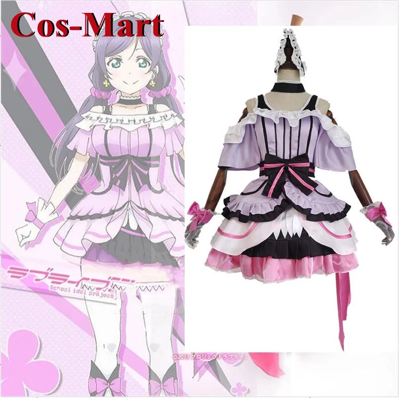 Cos-Mart Anime LoveLive Tojo Nozomi Cosplay Costume Kira Kira Sensation SJ Uniform Dress Party Role Play Clothing Custom-Make
Cos-Mart Anime LoveLive Tojo Nozomi Cosplay Costume Kira Kira Sensation SJ Uniform Dress Party Role Play Clothing Custom-Make