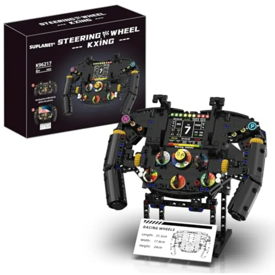 Комплект для сборки гоночного симулятора руля для взрослых и любителей гонок с подвижными элементами, красный пластик, декор для дома и офиса
Комплект для сборки гоночного симулятора руля для взрослых и любителей гонок с подвижными элементами, красный пластик, декор для дома и офиса