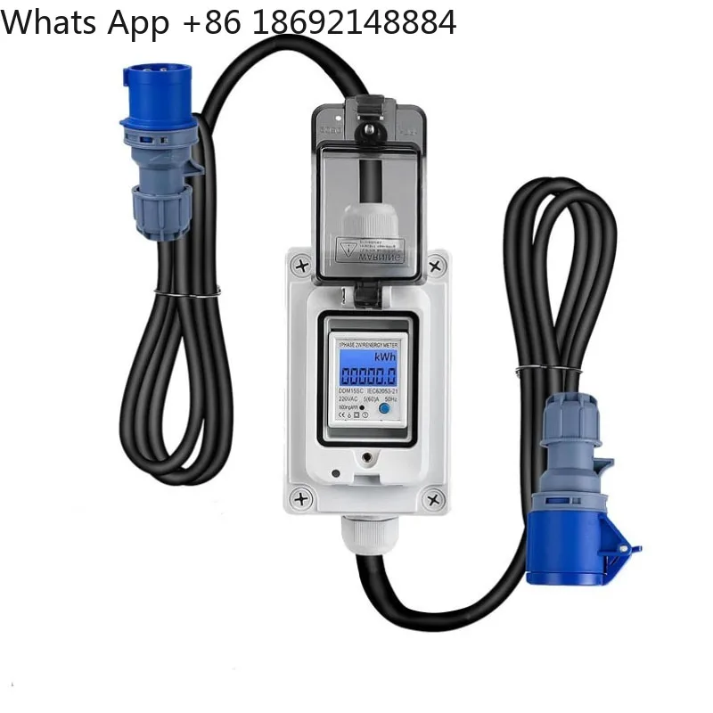 New European Electronic Meter Mobile Portable Meter RV Yacht Car Charging Meter
New European Electronic Meter Mobile Portable Meter RV Yacht Car Charging Meter