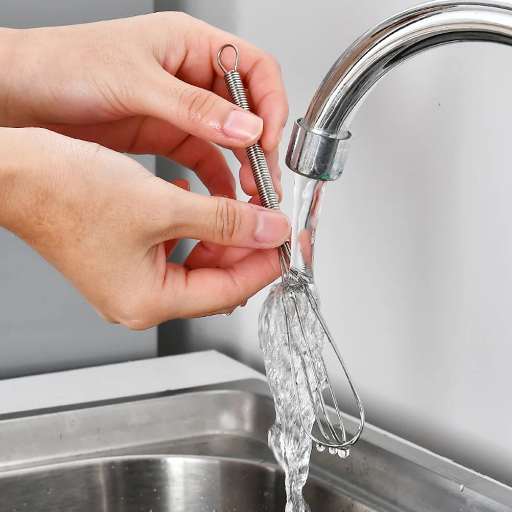 6pcs Stainless Steel Mini Egg Whisk Hand Mixer For Kitchen Baking Tools Cooking Beverages Hot Chocolate Protein Powder Sauce
6pcs Stainless Steel Mini Egg Whisk Hand Mixer For Kitchen Baking Tools Cooking Beverages Hot Chocolate Protein Powder Sauce