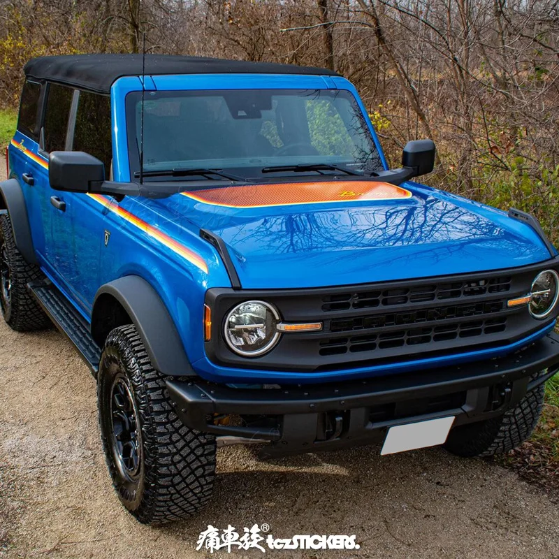 New custom car stickers FOR Ford bronco front body side decoration modified car decals film accessories
New custom car stickers FOR Ford bronco front body side decoration modified car decals film accessories