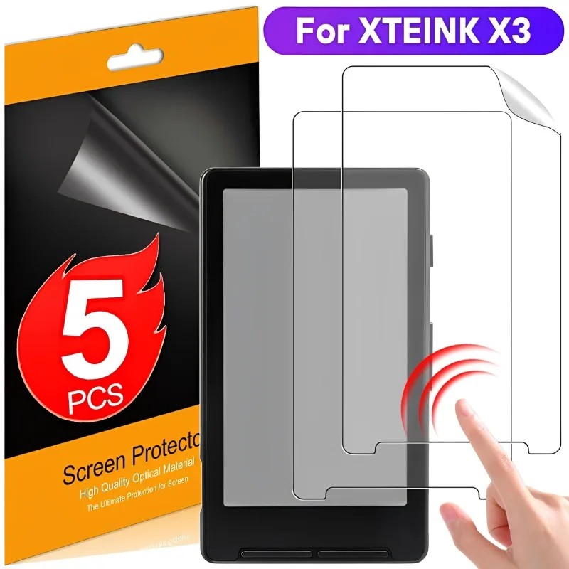 5/1PCS Anti-fingerprint Full Coverage Film PET Protective Films for Xteink X3 Matte&HD Screen Protector for XTEINK X3 E-reader
5/1PCS Anti-fingerprint Full Coverage Film PET Protective Films for Xteink X3 Matte&HD Screen Protector for XTEINK X3 E-reader