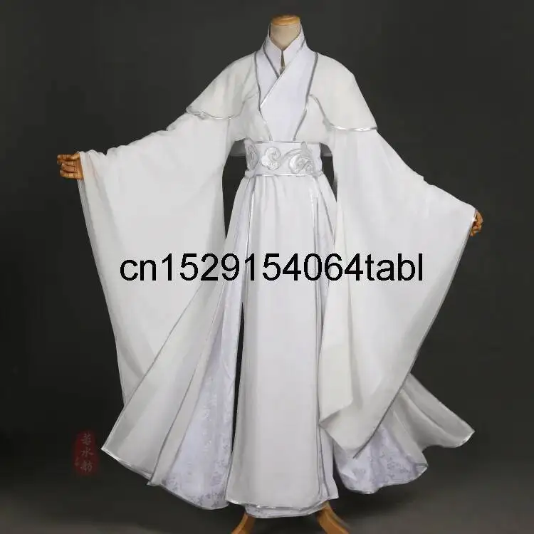White Costume Cosplay Men's Clothing Versatile Xie Lianxiao Stardust Chu Wanning Immortal Fairy Wide Sleeve Han Fu Halloween
White Costume Cosplay Men's Clothing Versatile Xie Lianxiao Stardust Chu Wanning Immortal Fairy Wide Sleeve Han Fu Halloween