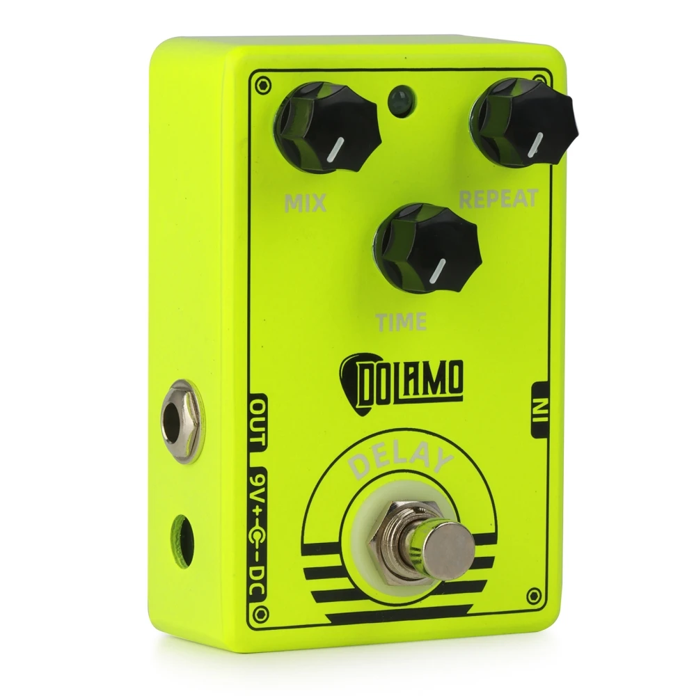 Dolamo D-14 Delay Guitar Pedal Effect True Bypass Metal Shell Guitar Pedal Effect for Electric Guitar Parts & Accessories
Dolamo D-14 Delay Guitar Pedal Effect True Bypass Metal Shell Guitar Pedal Effect for Electric Guitar Parts & Accessories