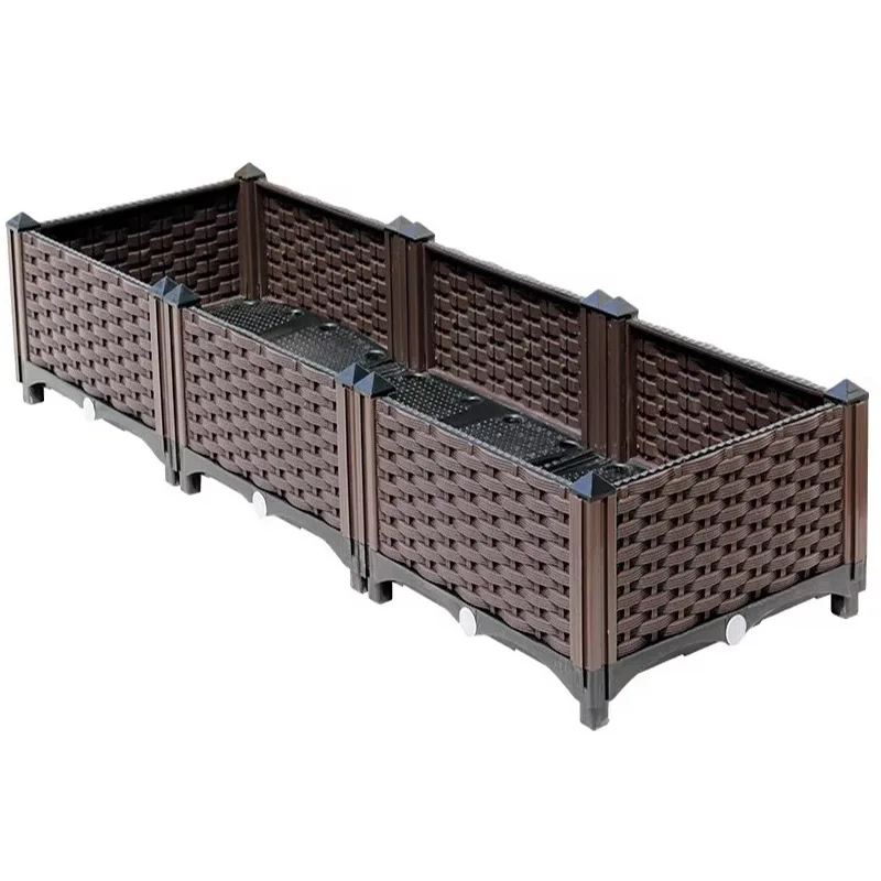 Глубокий приподнятый ящик для выращивания растений, глубокий горшок для овощей, специальный балконный ящик для овощей, семейный цветочный ящик для крыши, большой цветочный горшок, зеленые растения
Глубокий приподнятый ящик для выращивания растений, глубокий горшок для овощей, специальный балконный ящик для овощей, семейный цветочный ящик для крыши, большой цветочный горшок, зеленые растения