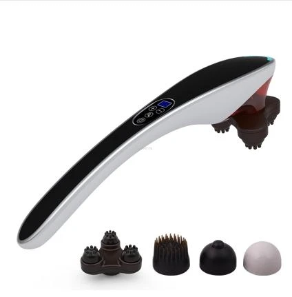 Electric cervical vertebra massager device.Vibrating kneading shoulder back neck massager infrared shiatsu.Body Relaxation
Electric cervical vertebra massager device.Vibrating kneading shoulder back neck massager infrared shiatsu.Body Relaxation