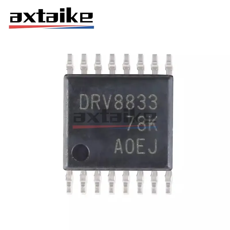 10PCS DRV8833 DRV8833PWPR DRV8833PWP HTSSOP-16 SMD Chip 1.5A 2.7V - 10.8V PWM Dual H-Bridge Motor Driver IC
10PCS DRV8833 DRV8833PWPR DRV8833PWP HTSSOP-16 SMD Chip 1.5A 2.7V - 10.8V PWM Dual H-Bridge Motor Driver IC
