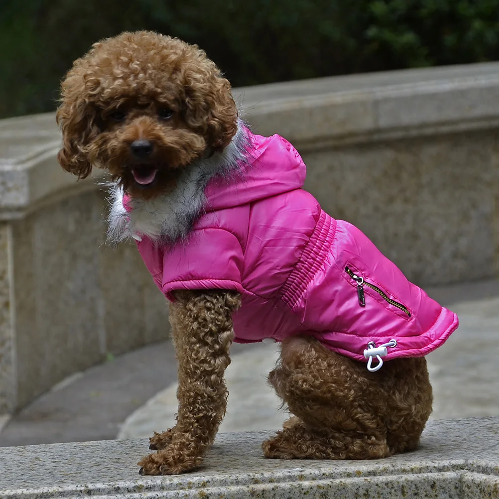 Apparel Pet Coat Clothing Dog Clothes for Small Dogs Warm Cold Weather Coats Winter Rosy Outfit
Apparel Pet Coat Clothing Dog Clothes for Small Dogs Warm Cold Weather Coats Winter Rosy Outfit