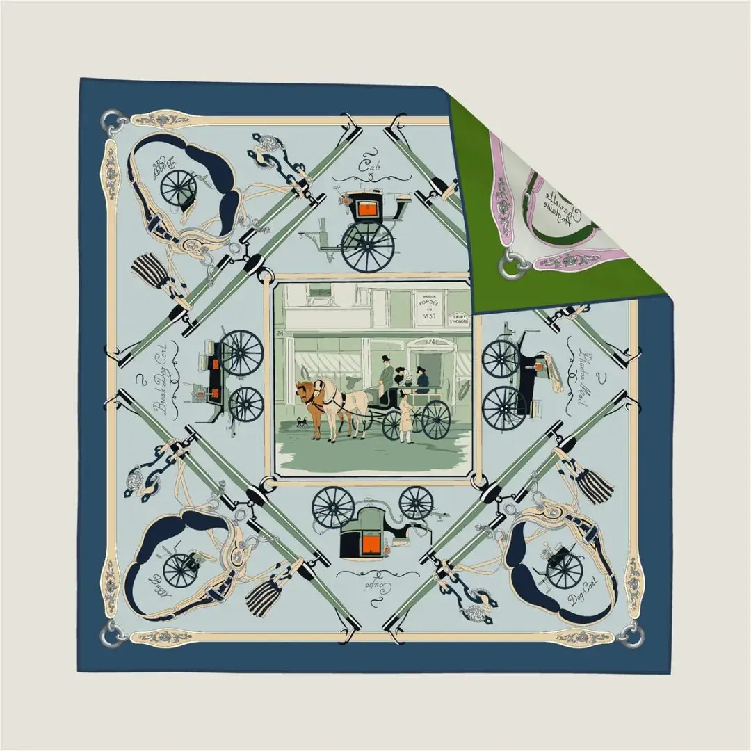 Luxury Silk Scarf Women Summer Square Shawls Double Faced Print Scarves Hems Rollers Bandanas Mother Christmas Gift
Luxury Silk Scarf Women Summer Square Shawls Double Faced Print Scarves Hems Rollers Bandanas Mother Christmas Gift
