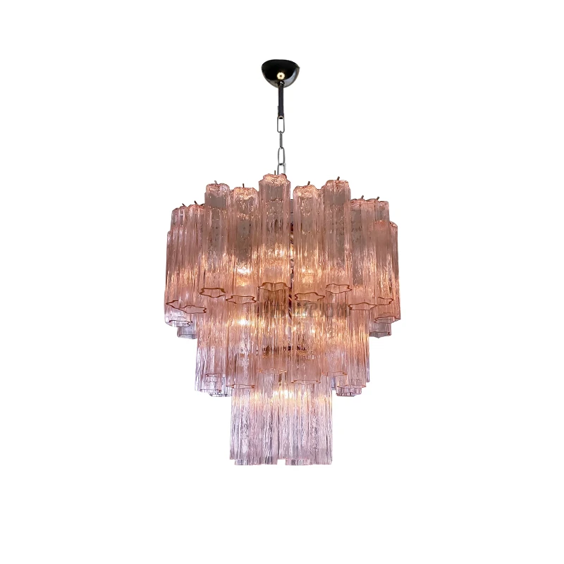 Pink new living room light retro bedroom chandelier French antique villa restaurant designer lamp
Pink new living room light retro bedroom chandelier French antique villa restaurant designer lamp