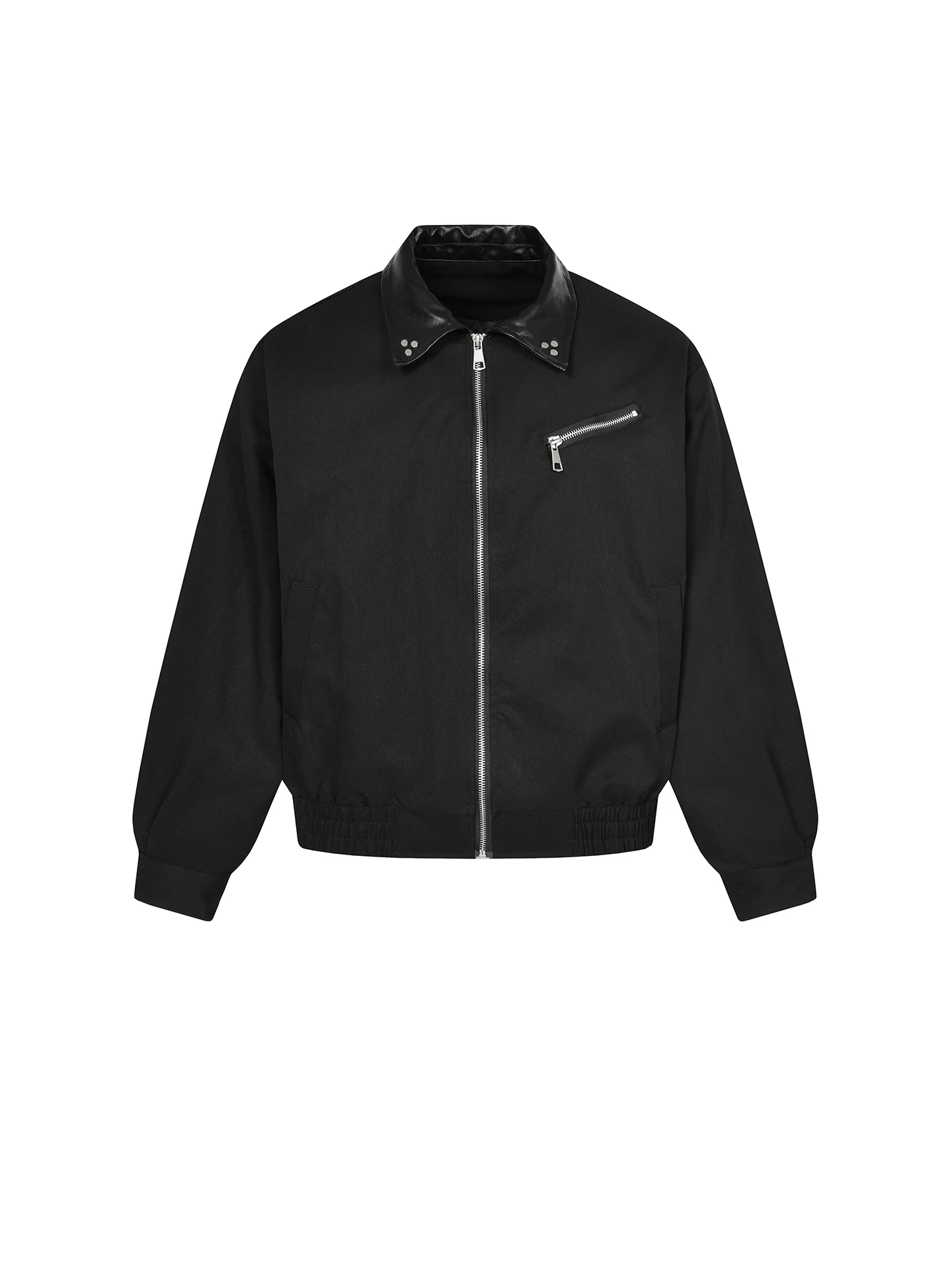 American Retro Pure Color Simple Harington Collar Jaet Men's Spring Loose Match Couples ort Outerwear Zipper Closure
American Retro Pure Color Simple Harington Collar Jaet Men's Spring Loose Match Couples ort Outerwear Zipper Closure