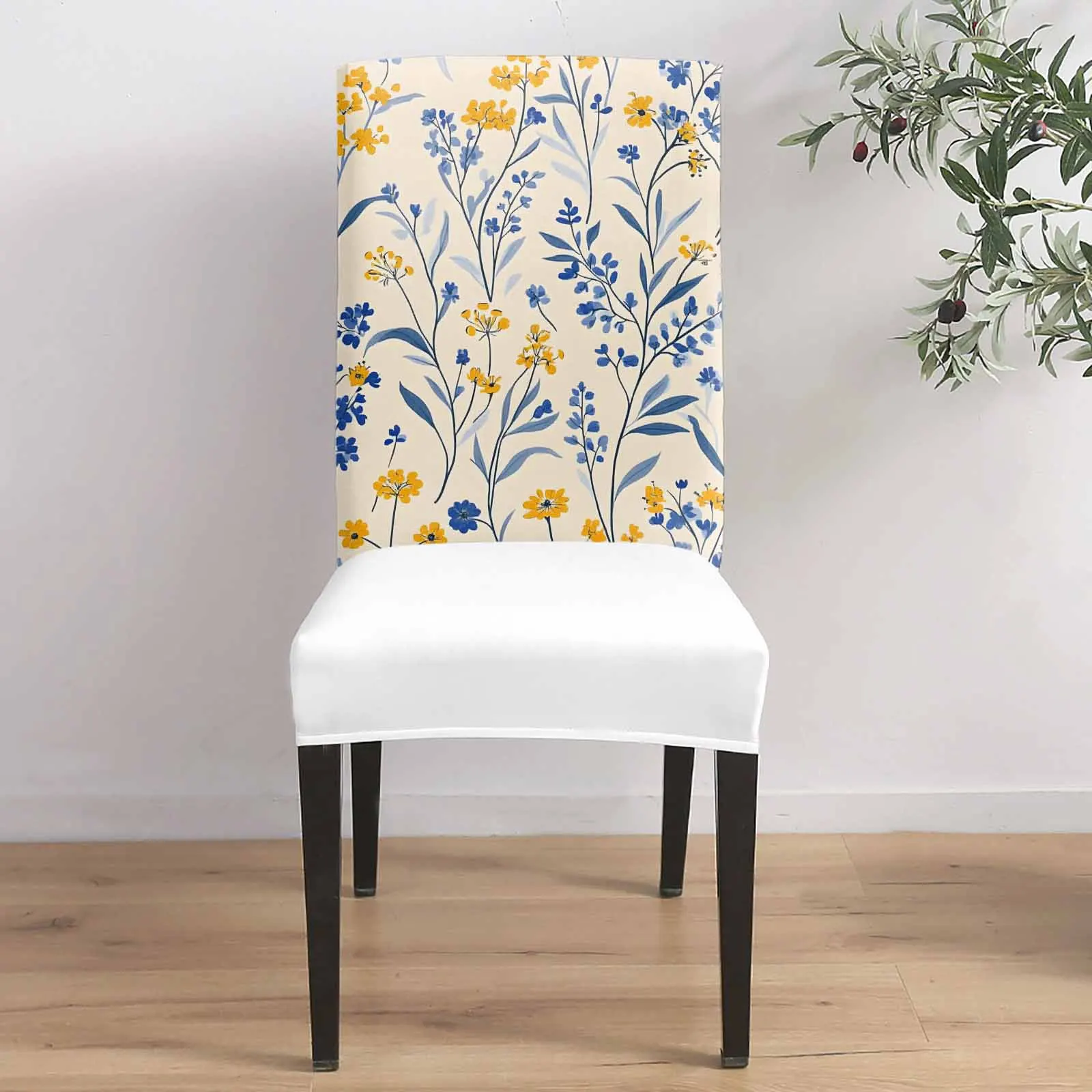 Modernism Daisy Flower Plant Stretch Chair Cover 4pcs Elastic Seat Protector Case Chair Slipcovers Home Decor
Modernism Daisy Flower Plant Stretch Chair Cover 4pcs Elastic Seat Protector Case Chair Slipcovers Home Decor