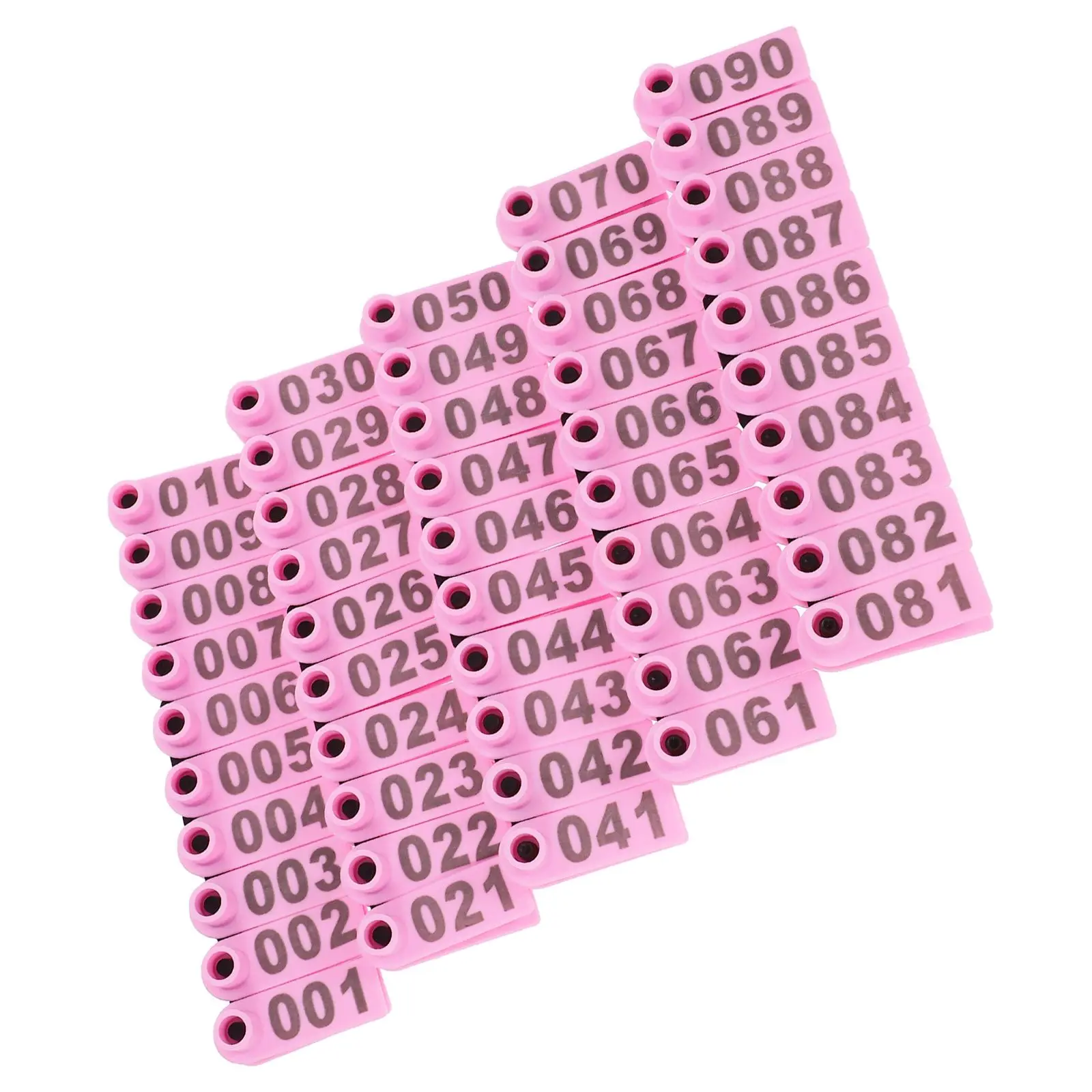 100pcs Sturdy Numbered Sheep Ear Tags for Cattle Clear Visibility Animal Identification Tpu Labels Versatile Use
100pcs Sturdy Numbered Sheep Ear Tags for Cattle Clear Visibility Animal Identification Tpu Labels Versatile Use
