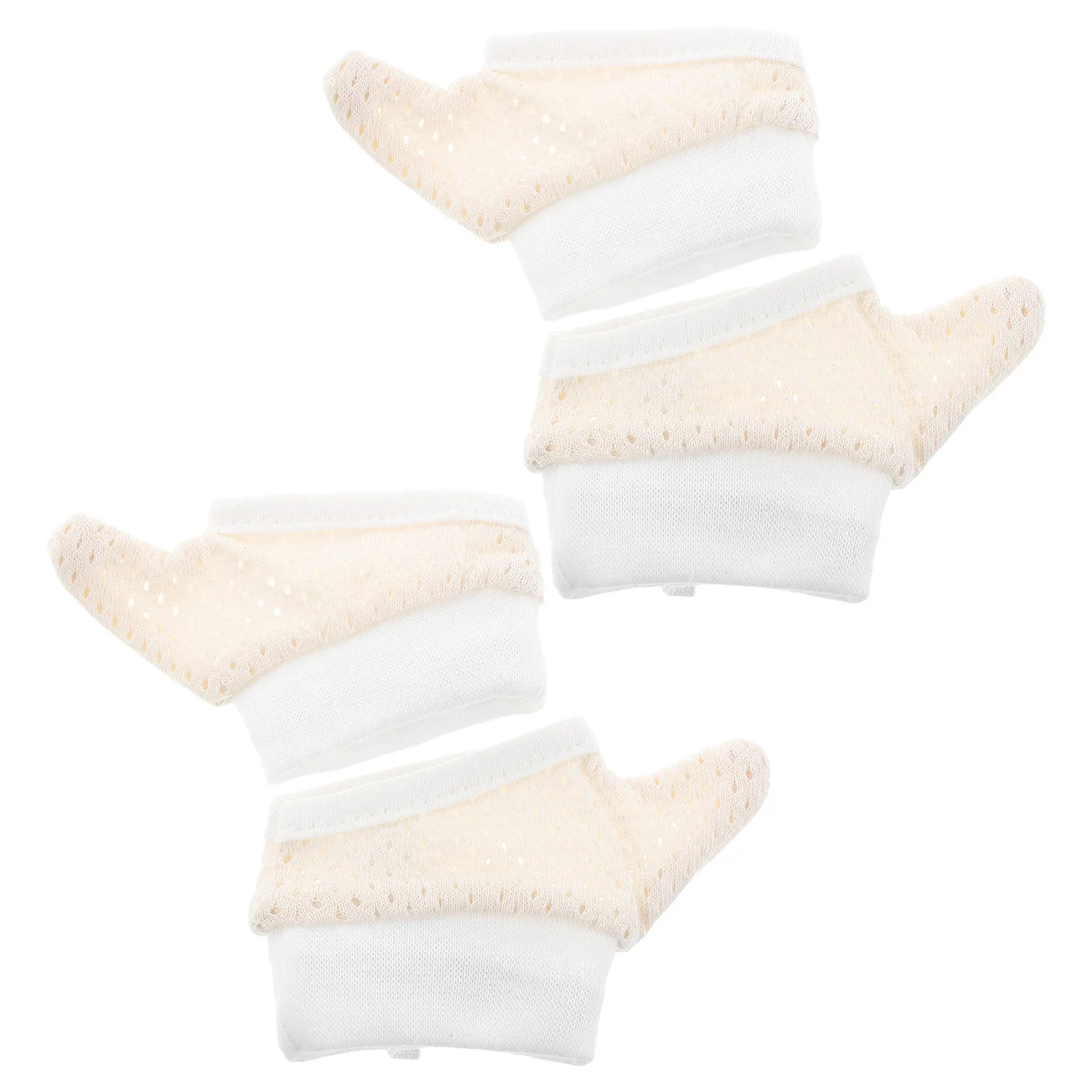 2Pairs Baby Thumb Sucking Stop Gloves Pure Cotton Breathable Infant Finger Biting Guard for Toddlers 15-36 Months Anti Nail
2Pairs Baby Thumb Sucking Stop Gloves Pure Cotton Breathable Infant Finger Biting Guard for Toddlers 15-36 Months Anti Nail