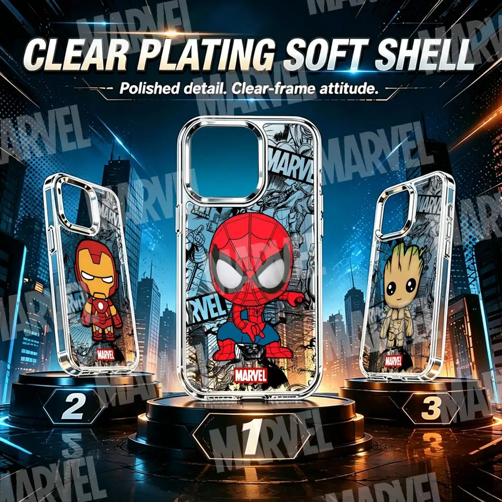 fashion the avengers Phone Case MARVEL For iPhone 17 air 16 15 14 13 12 11 Pro Max Plus Chrome Button Camera Ring Transparent
fashion the avengers Phone Case MARVEL For iPhone 17 air 16 15 14 13 12 11 Pro Max Plus Chrome Button Camera Ring Transparent