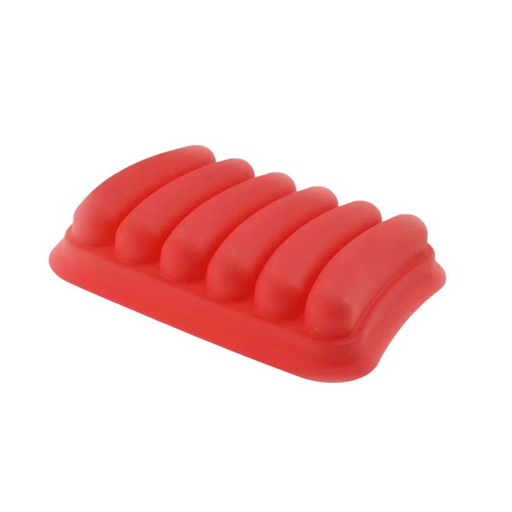 6 Rolls Sausage Mold Silicone Handmade Convenient Baking Heat Resistant Food Hot Dog Mold Food Grade Silicone
6 Rolls Sausage Mold Silicone Handmade Convenient Baking Heat Resistant Food Hot Dog Mold Food Grade Silicone