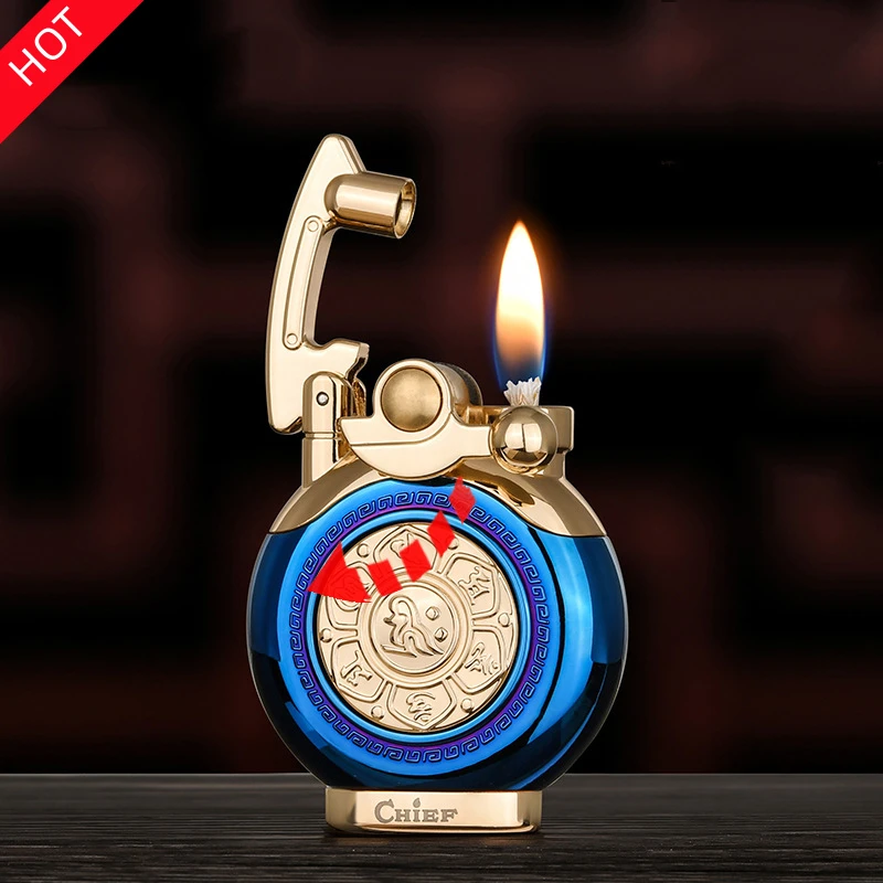 2022 New Personality Creative Kerosene Retro Windproof Lighter Ejection Rocker Classic Portable Lighter Men's Gift
2022 New Personality Creative Kerosene Retro Windproof Lighter Ejection Rocker Classic Portable Lighter Men's Gift