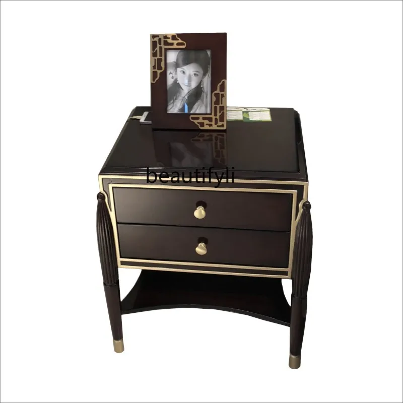 American light luxury simple bedside table simple bedroom storage, bedside table drawer porch, European locker
American light luxury simple bedside table simple bedroom storage, bedside table drawer porch, European locker