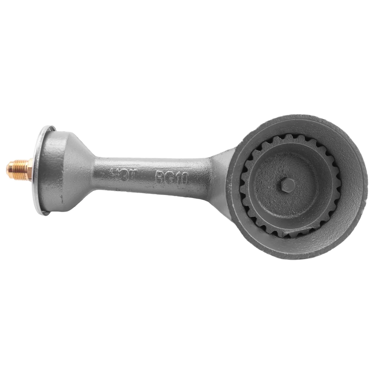 High Pressure Propane Cast-Iron Round Burner Head, Propane Burner Head with Orifice Brass Fitting
High Pressure Propane Cast-Iron Round Burner Head, Propane Burner Head with Orifice Brass Fitting