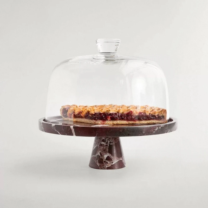 Modern Minimalist Marble Cake Stand Luxury High-Grade Fruit Plate Dessert Shop Tray Model Room Decorative Ornament
Modern Minimalist Marble Cake Stand Luxury High-Grade Fruit Plate Dessert Shop Tray Model Room Decorative Ornament