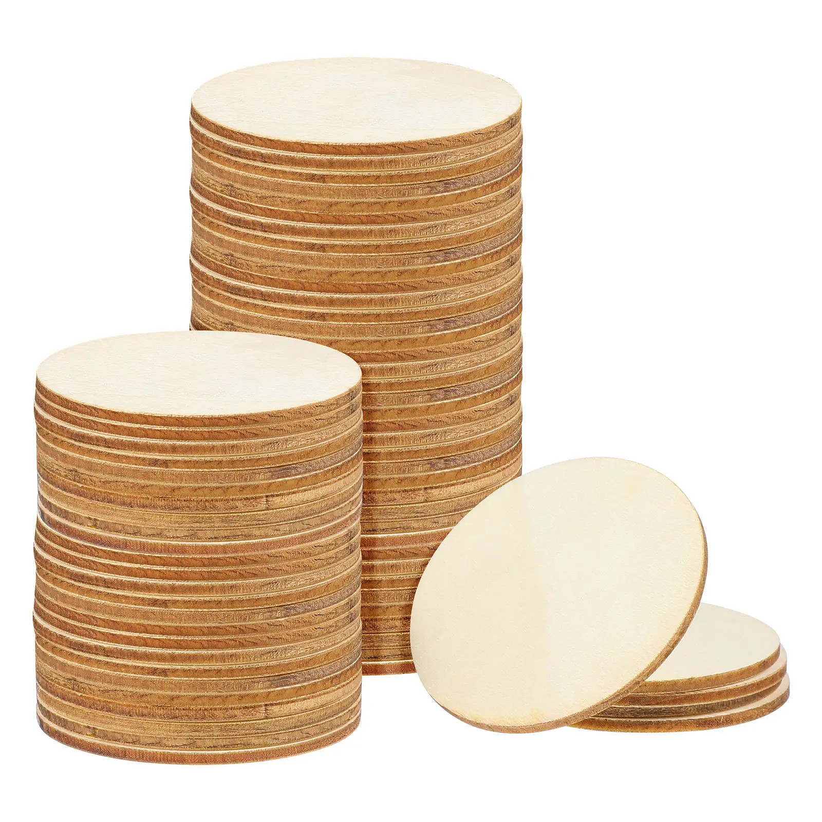 100Pcs Wood Piece Round DIY Craft Wooden Discs 5Cm Diameter Premium Smooth Surface Painting Drawing Educational Teaching
100Pcs Wood Piece Round DIY Craft Wooden Discs 5Cm Diameter Premium Smooth Surface Painting Drawing Educational Teaching