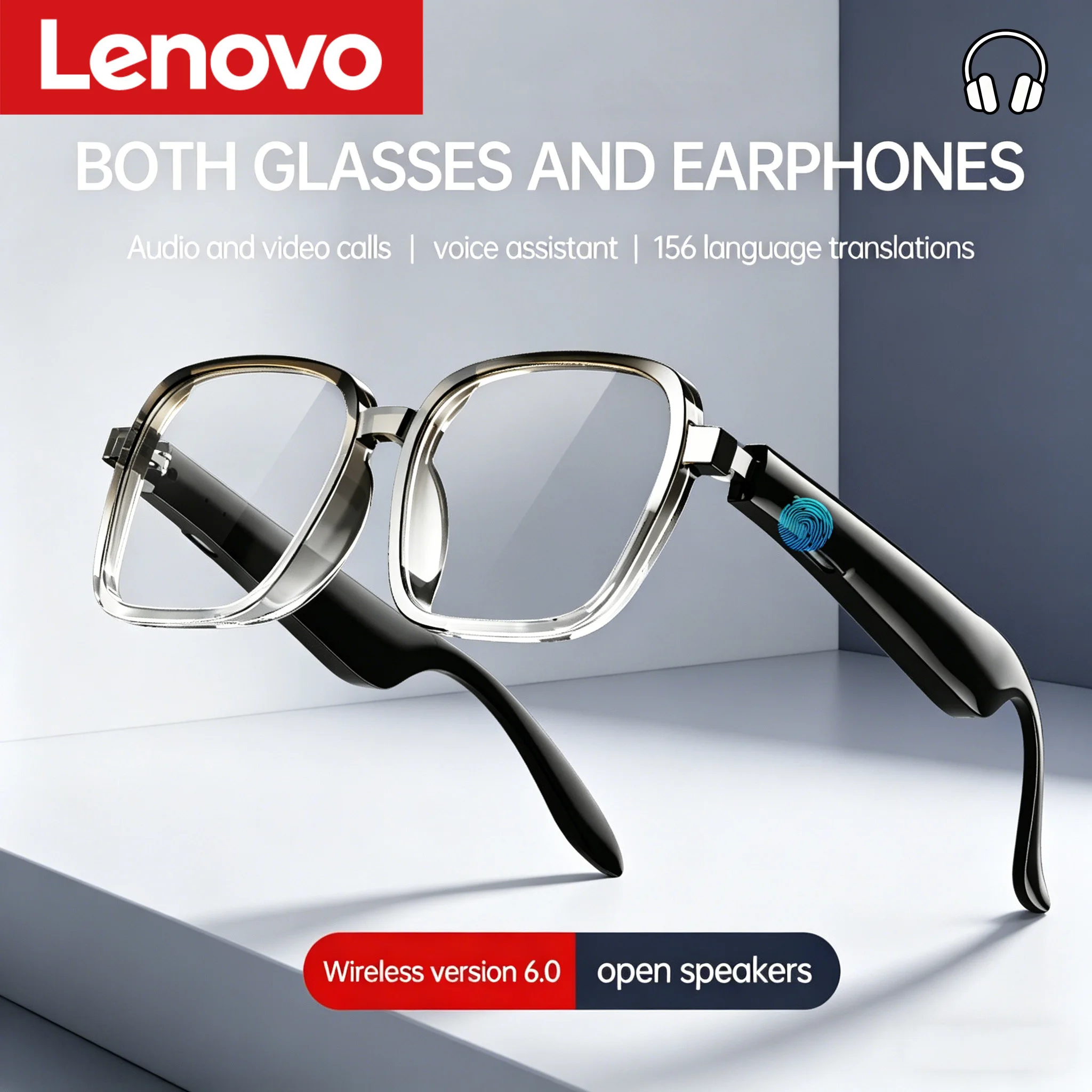 Умные Bluetooth-очки-наушники Lenovo: Новые стерео-очки 2-в-1 с ИИ-переводом, сенсорным управлением и сверхдолгим временем автономной работы
Умные Bluetooth-очки-наушники Lenovo: Новые стерео-очки 2-в-1 с ИИ-переводом, сенсорным управлением и сверхдолгим временем автономной работы