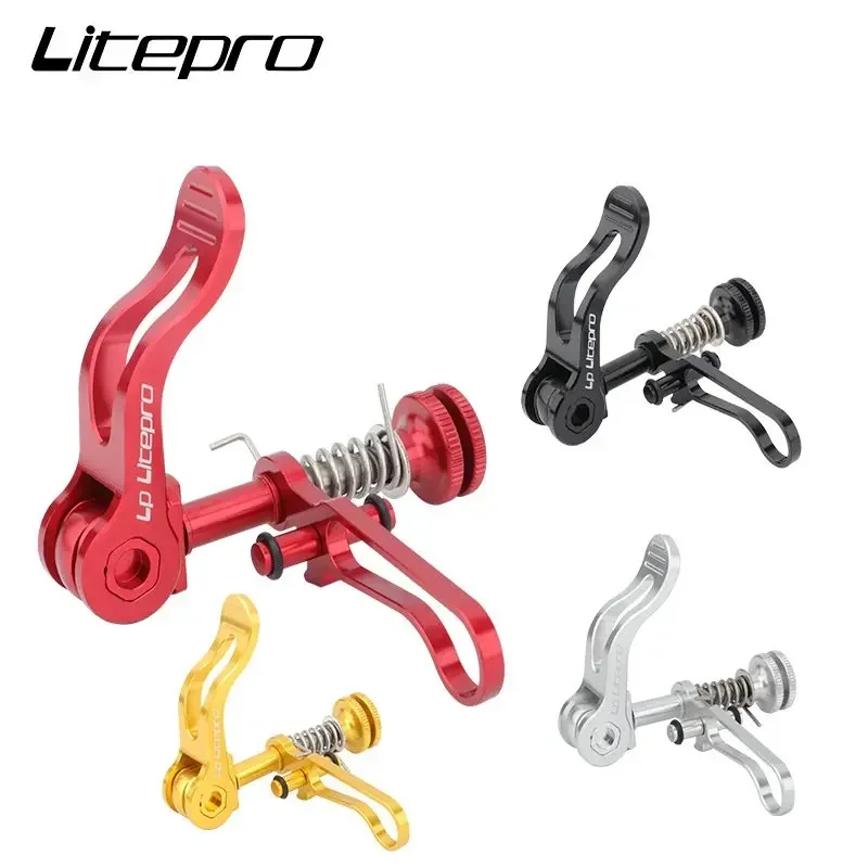 36G LITERPO 4 colors Iamok CNC Bicycle Seat Post Clamp Folding Hook Ti + Aluminum Alloy For Brompton Seatpost Bike Part
36G LITERPO 4 colors Iamok CNC Bicycle Seat Post Clamp Folding Hook Ti + Aluminum Alloy For Brompton Seatpost Bike Part