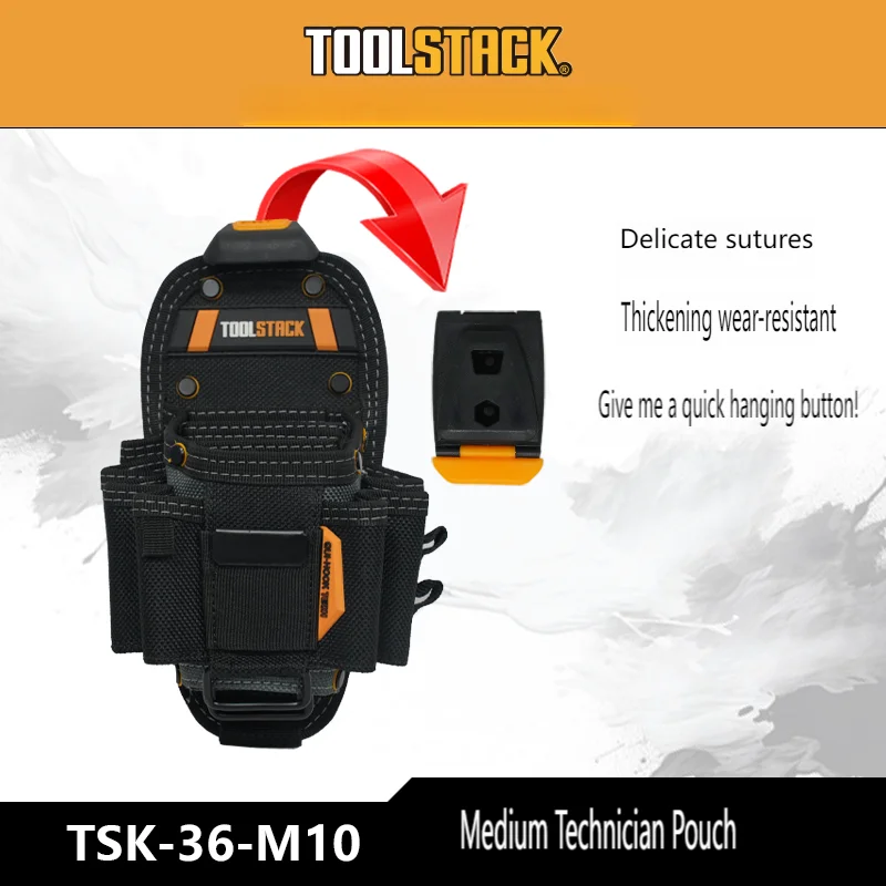 Multi-Pocket Tool Pouch Durable Tool Organizer Belt Bag for Carpenter Electrician Work Power Tool Accessories DIY Utility Pouch
Multi-Pocket Tool Pouch Durable Tool Organizer Belt Bag for Carpenter Electrician Work Power Tool Accessories DIY Utility Pouch