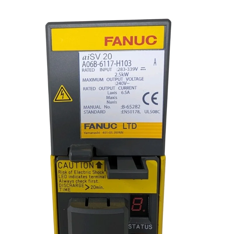 Fanuc A06B-6097-H103 Servo Amplifier Tested ok Fast Shipping
Fanuc A06B-6097-H103 Servo Amplifier Tested ok Fast Shipping