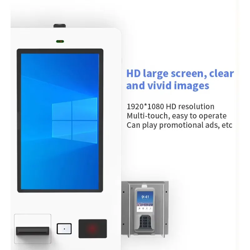 Screen Self Service Payment Terminal Kiosk with Barcode Reader Bank Card Payment Outdoor Parking Lot Fully Automatic
Screen Self Service Payment Terminal Kiosk with Barcode Reader Bank Card Payment Outdoor Parking Lot Fully Automatic