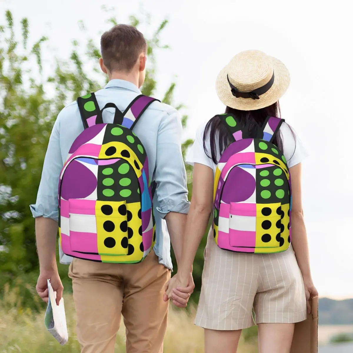 Neo Geo Pattern Backpack Student BookBag Kids School Bag Computer Shoulder Bags for Boys Girls
Neo Geo Pattern Backpack Student BookBag Kids School Bag Computer Shoulder Bags for Boys Girls