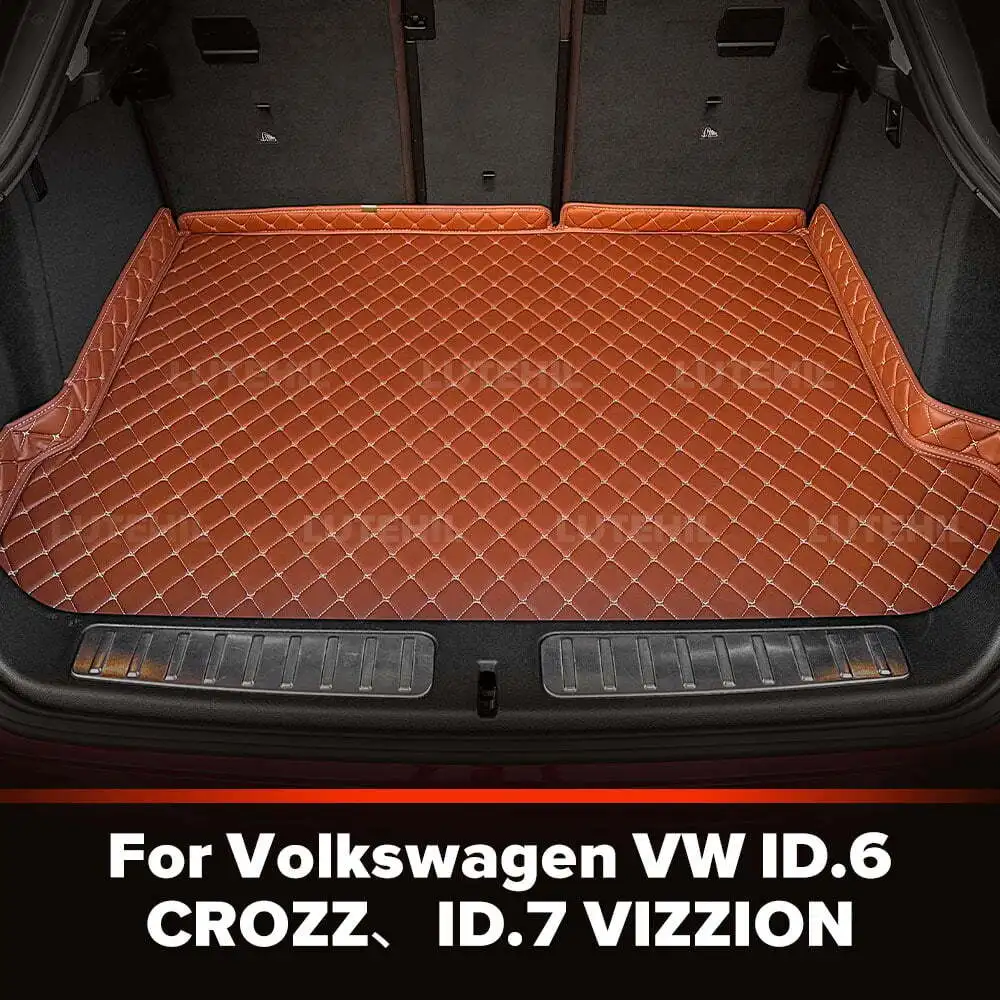 For Volkswagen VW ID.6 CROZZ、ID.7 VIZZION Custom Car Trunk Mat Protective Pad Cargo Liner Auto Interior Accessories 
For Volkswagen VW ID.6 CROZZ、ID.7 VIZZION Custom Car Trunk Mat Protective Pad Cargo Liner Auto Interior Accessories