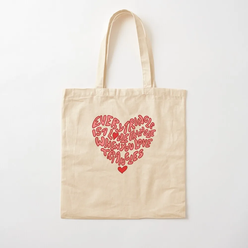 every triangle's a love triangle when you love triangles Tote Bag shopping bag supermarket folding bag Canvas shoulder
every triangle's a love triangle when you love triangles Tote Bag shopping bag supermarket folding bag Canvas shoulder