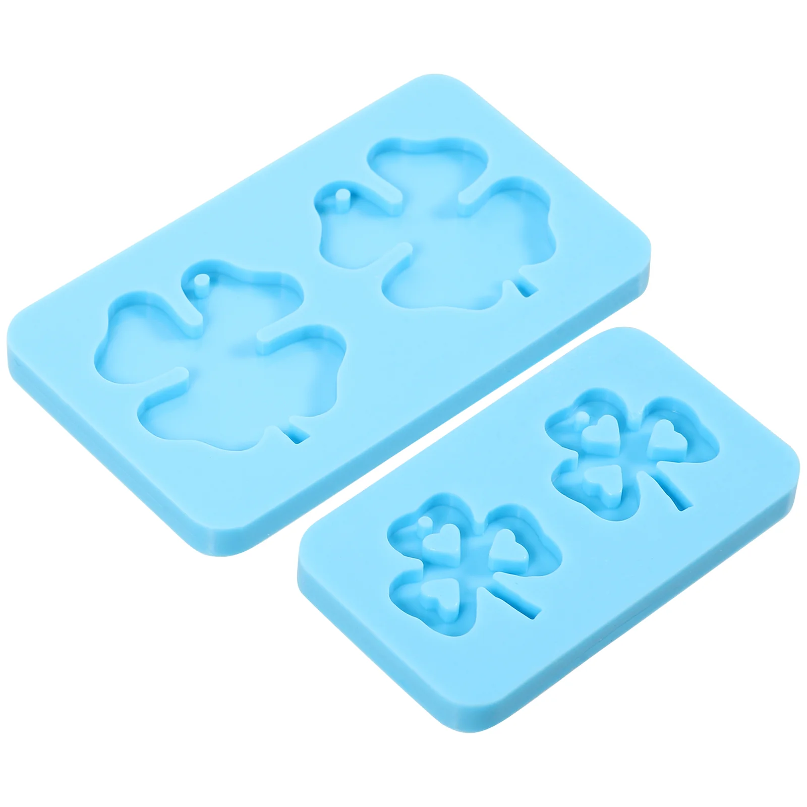 2 Pcs Shamrock Stencil Drop Earring Silicone DIY Crafts Pendant Mold Making Supplies Jewelry Container Rack Silica Gel Molds
2 Pcs Shamrock Stencil Drop Earring Silicone DIY Crafts Pendant Mold Making Supplies Jewelry Container Rack Silica Gel Molds