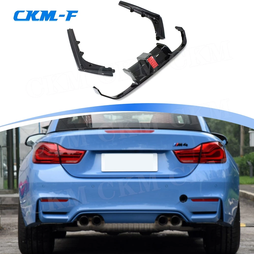 Carbon Fiber Look Rear Diffuser Spoiler Accessories for BMW F80 M3 F82 F83 M4 2014-2019 ABS Black Bumper Lip Guard Car Body Kits
Carbon Fiber Look Rear Diffuser Spoiler Accessories for BMW F80 M3 F82 F83 M4 2014-2019 ABS Black Bumper Lip Guard Car Body Kits
