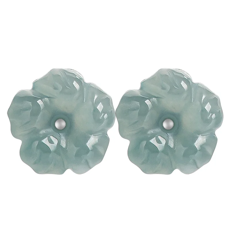 Peach Jadeite Studs, Natural A-Grade, S925 Silver, Cute Floral Jewelry, Auspicious Gift
Peach Jadeite Studs, Natural A-Grade, S925 Silver, Cute Floral Jewelry, Auspicious Gift