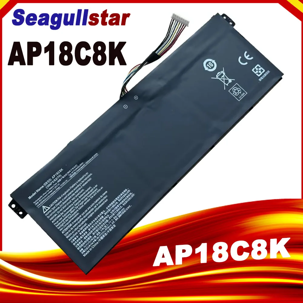 Аккумулятор для ноутбука AP18C8K для Acer Swift 3 SF314-57-77MU 3INP5/82/70, для Aspire 5 A514-54 A515-56 56G
Аккумулятор для ноутбука AP18C8K для Acer Swift 3 SF314-57-77MU 3INP5/82/70, для Aspire 5 A514-54 A515-56 56G