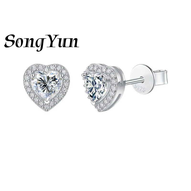 SONGYUN Luxury Jewelry 925 Sterling Silver Earrings Moissanite Diamond Hoop Evening Women 18K Real Gold Plated SYT Patent Earrin
SONGYUN Luxury Jewelry 925 Sterling Silver Earrings Moissanite Diamond Hoop Evening Women 18K Real Gold Plated SYT Patent Earrin