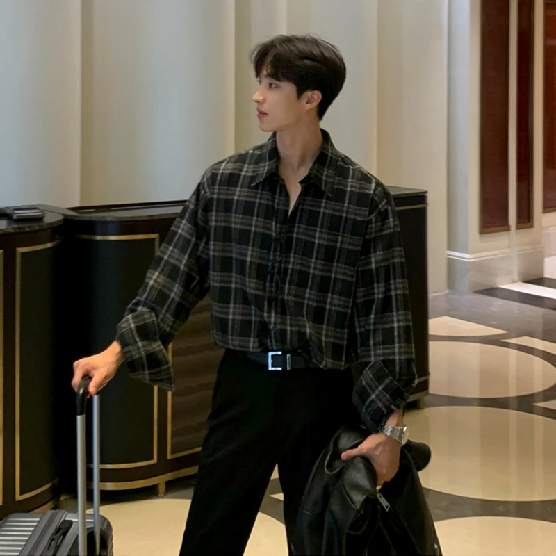 2024 Men's Korean Shirt Buttoned Lapel Classic Loose and Modern Long-Sleeved Top Casual Fashion Spring-Fall New Blouses M102
2024 Men's Korean Shirt Buttoned Lapel Classic Loose and Modern Long-Sleeved Top Casual Fashion Spring-Fall New Blouses M102
