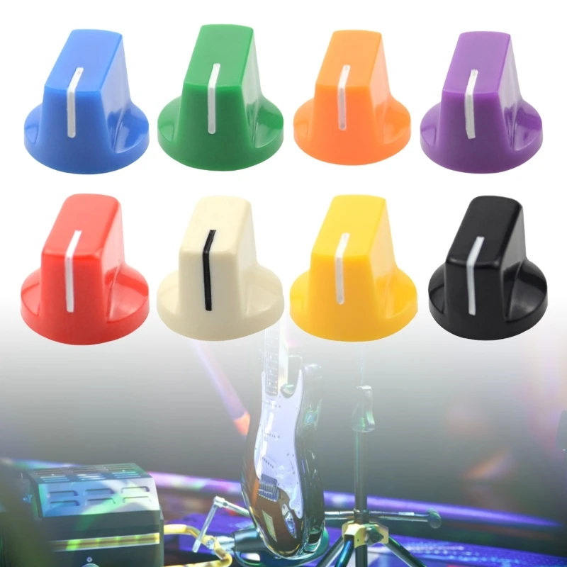 10Pcs Colorful Guitar Effect Pedal Footswitch Knobs, Guitar Foot Effect Pedal Protection Caps Guitar Effect Parts
10Pcs Colorful Guitar Effect Pedal Footswitch Knobs, Guitar Foot Effect Pedal Protection Caps Guitar Effect Parts