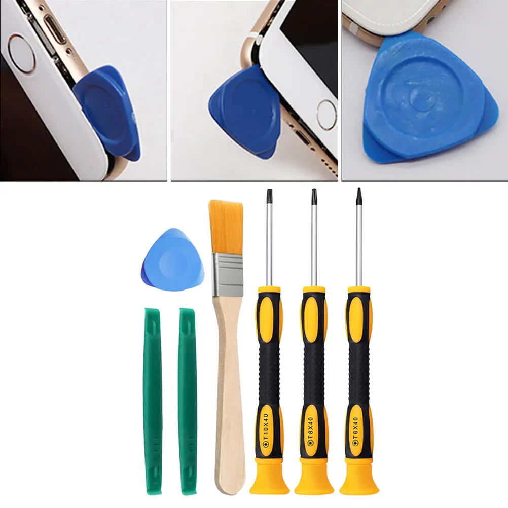 7 Pcs Gamepad Screwdriver Kit Durable Ergonomic Handle Repair Tools for Tablets Phones Skid Resistant Grip Easy Use Hand Tools
7 Pcs Gamepad Screwdriver Kit Durable Ergonomic Handle Repair Tools for Tablets Phones Skid Resistant Grip Easy Use Hand Tools